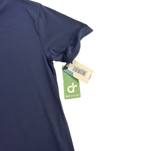 Soffe Drirelease T-Shirt Performance T-Shirt S Navy Blue Men's Short Sleeve Brea - Picture 6 of 9